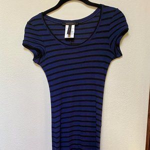 BCBG MAXAZRIA Striped Maxi Dress XXS - XS
